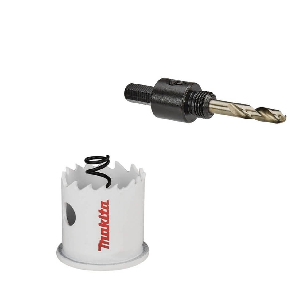 Serra Copo Inox Chapa de Aço 32mm Makita B-29773 + Adaptador |Stroebel