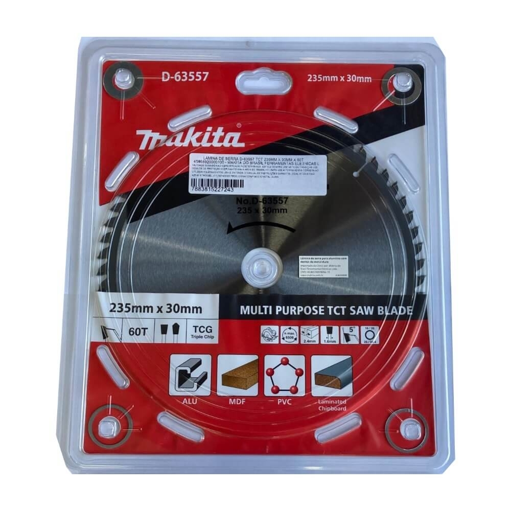 Disco de Serra 235mm 9 1/4